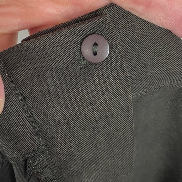 NWT J Jill Tencel Wide Leg Trousers Walnut Brown Size 18 New With Tags High Rise - Picture 5 of 12